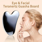Thick Stainless Steel Dolphin Gua Sha Facial Tool - Fragrance-Free, Battery-Free Eye & Face Massage Board for Deep Tissue Pressu