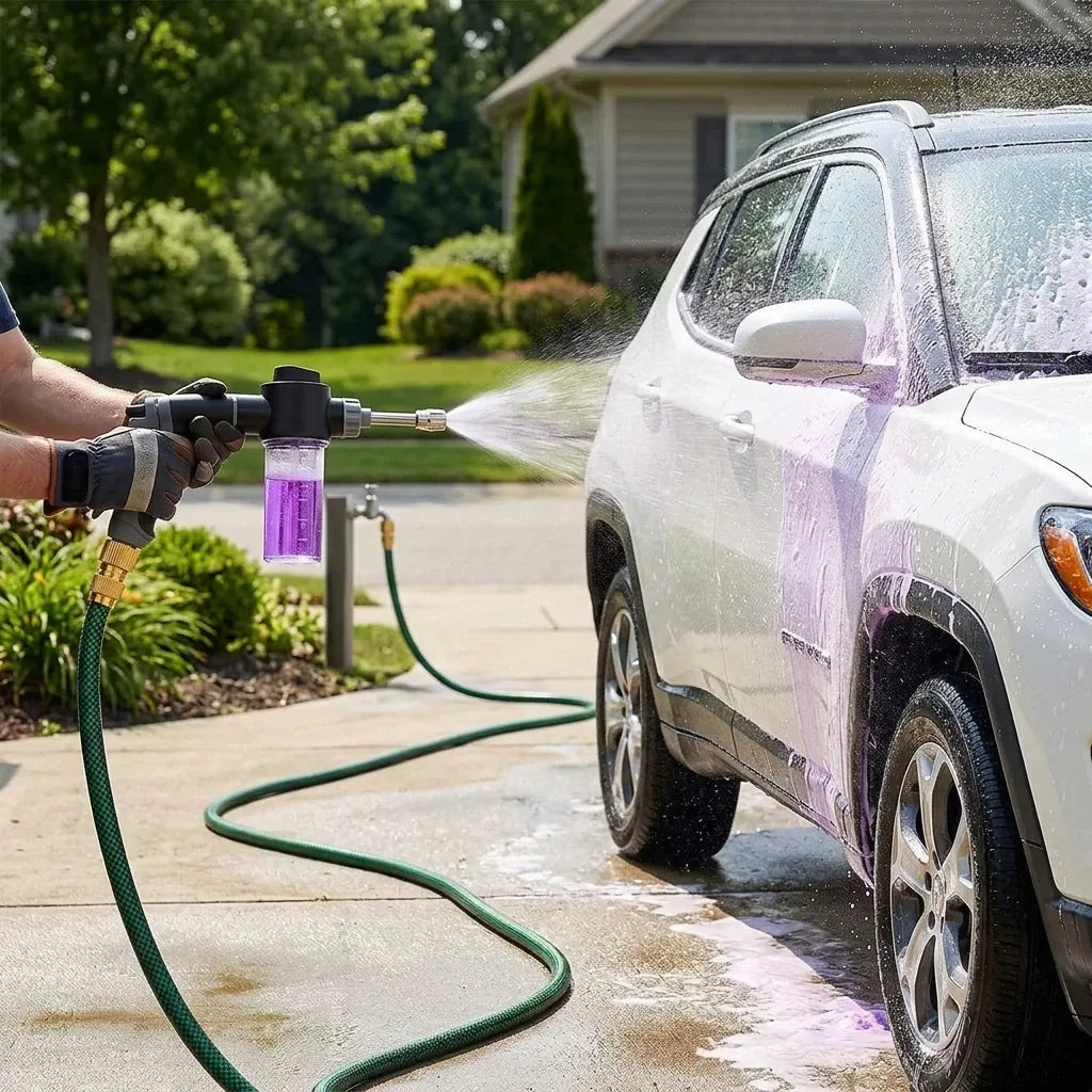 High-Pressure Car Wash Nozzle: Get That Showroom Shine, Fast!