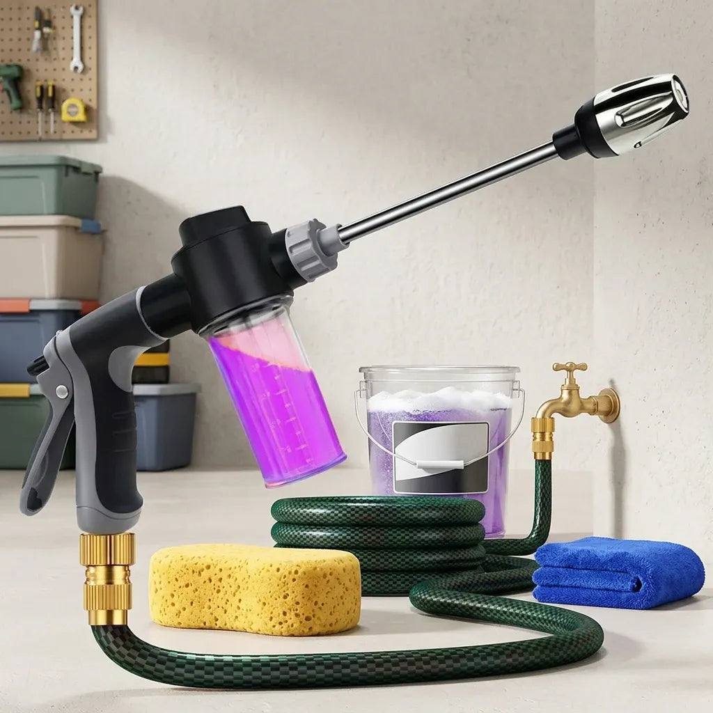 High-Pressure Car Wash Nozzle: Get That Showroom Shine, Fast!
