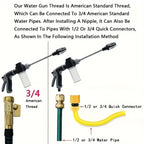 High-Pressure Car Wash Nozzle: Get That Showroom Shine, Fast!